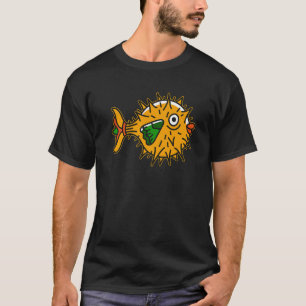 Blowfish Dank Meme Cute Sea Fish Pufferfish T-Shirt