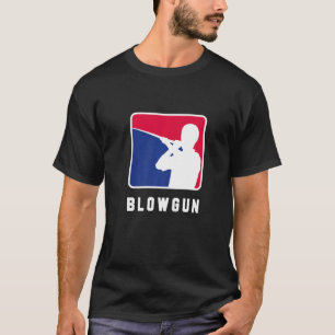 Blowgun Blow Tube Hunting Spit Tube Hunting Blow T T-Shirt