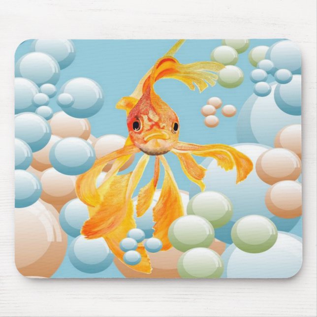 Blowing Bubbles Mouse Mat (Front)