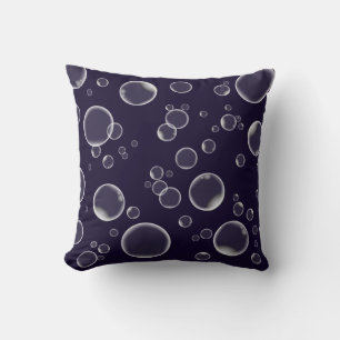Blowing Bubbles pillow. All About Bubbles Cushion