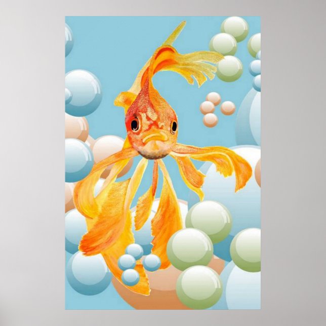 Blowing Bubbles Poster (Front)