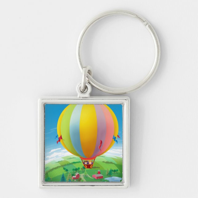 Blowing In The Wind Key Ring (Front)