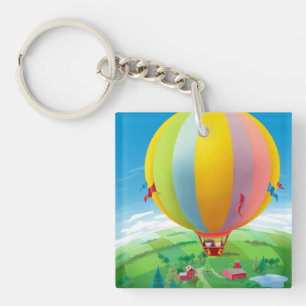 Blowing In The Wind Key Ring