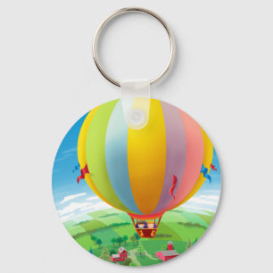 Blowing In The Wind Key Ring