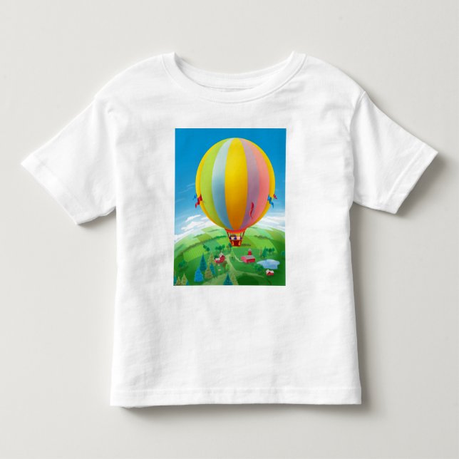 Blowing In The Wind Toddler T-Shirt (Front)