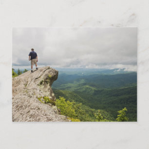 Blowing Rock in North Carolina Postcard