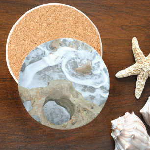 Blowing Rocks Jupiter Florida sandstone Coaster