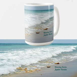 Blowing Rocks Surf Jupiter Florida Coffee Mug