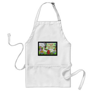 Blown 2 Smithereens Funny Gifts & Tees Standard Apron