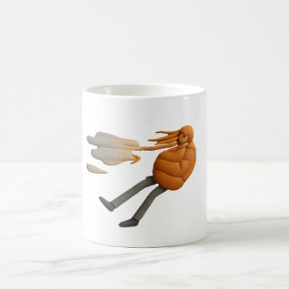 Blown Away Mug – Funny Cartoon Coffee Cup