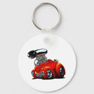 Blown Willys Key Ring