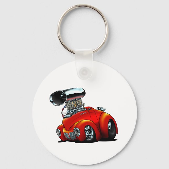 Blown Willys Key Ring (Front)