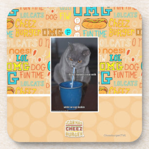 Blows Bubbles in ur milk Coaster