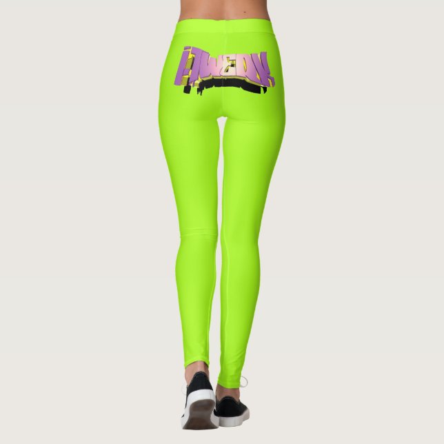 Blox3dnyc.com I-Twerk Leggings (Back)