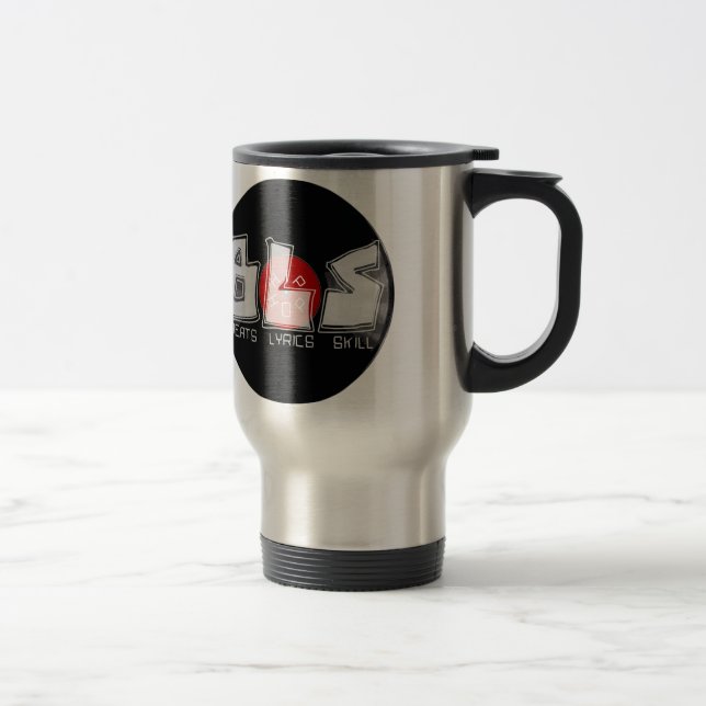 BLS beats lyrics skill HIP HOP Travel Mug (Right)