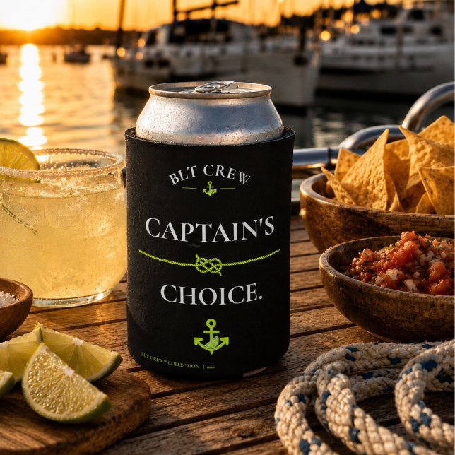 BLT Crew Captain's Choice Sailing Desig Can Cooler (Creator Uploaded)