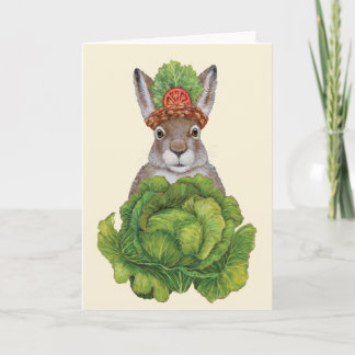 BLT on a Bun with Cabbage greeting card