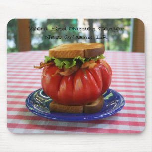 BLT with Giant Tomato Mouse Mat