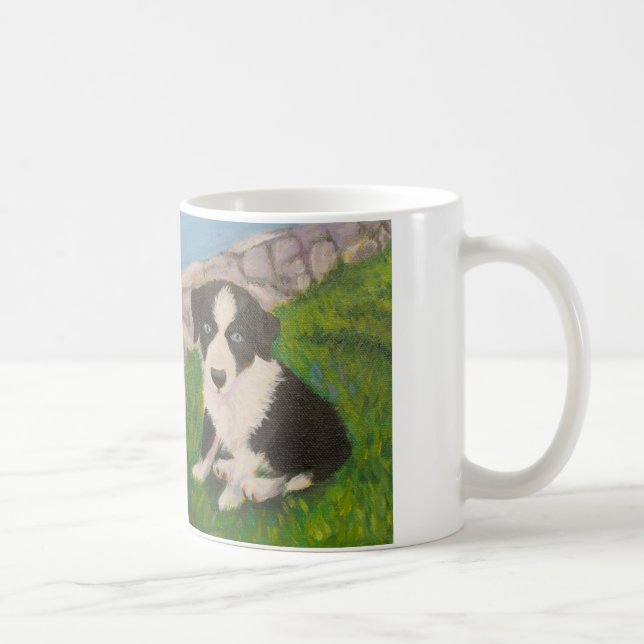 Blu Puppy Coffee Mug (Right)