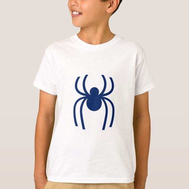 Blu spider T-Shirt (Front)