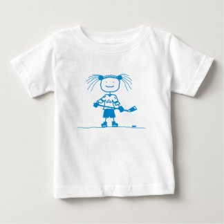 BLU Stick Hockey Toddler Long Sleeve Baby T-Shirt