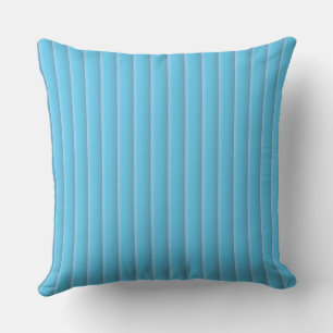 blu strips throw pillow