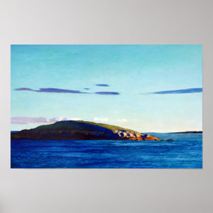 Blubber Island, Maine by Newell Convers Wyeth Poster