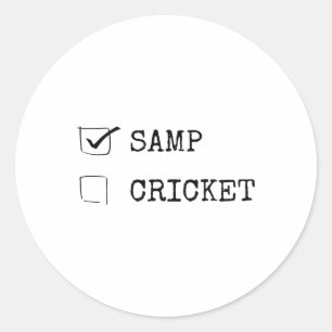 Blucerchiati7 classic round sticker