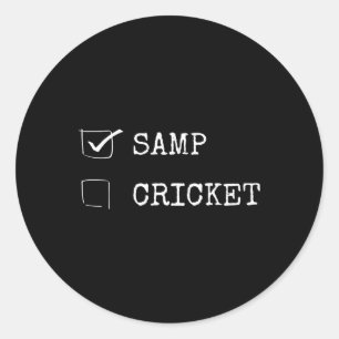 Blucerchiati classic round sticker