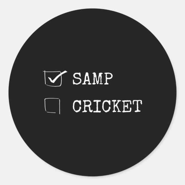 Blucerchiati  classic round sticker (Front)