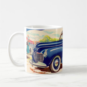 blue 1941 Plymouth Coffee Mug