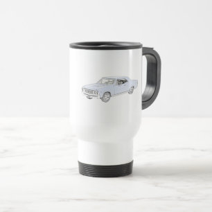 Blue 1967 Chevy Chevelle Travel Mug