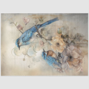 Blue 2 tissue paper