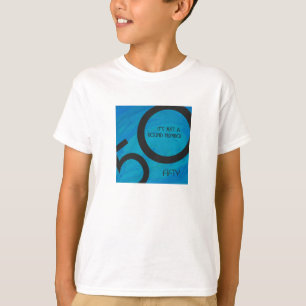 Blue 50 Decade Birthday T-Shirt