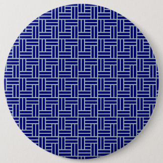 Blue 6 Cm Round Badge