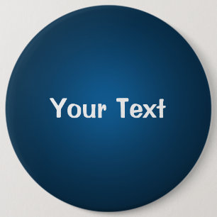 Blue 6" Custom Text Button Template