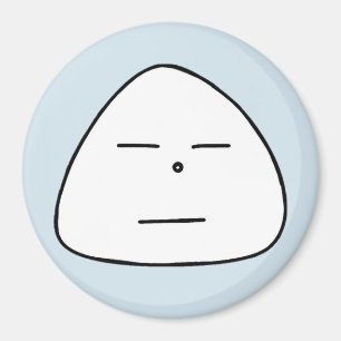Blue 8 Onigiri Magnet