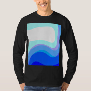 Blue Abstract 1112 T-Shirt