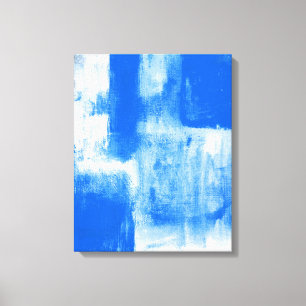 Blue Abstract Canvas Print