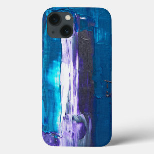 blue abstract Case-Mate iPhone case