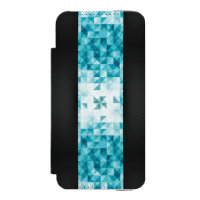 Blue Abstract Geometrical Background Template