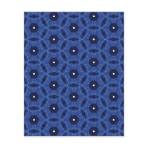 Blue Abstract Pattern 50.0 Scrapbook Paper