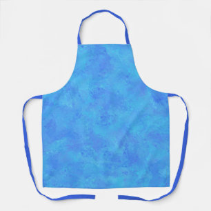 Blue Abstract Pattern Apron