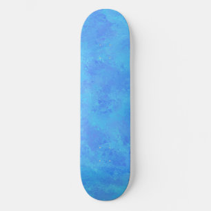 Blue Abstract Pattern Skateboard