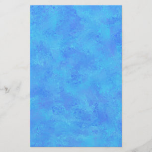 Blue Abstract Pattern  Stationery