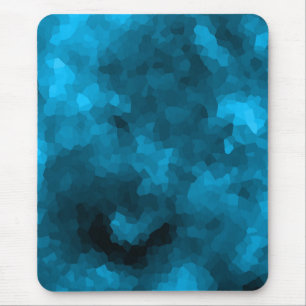 Blue abstract polygonal background mouse mat