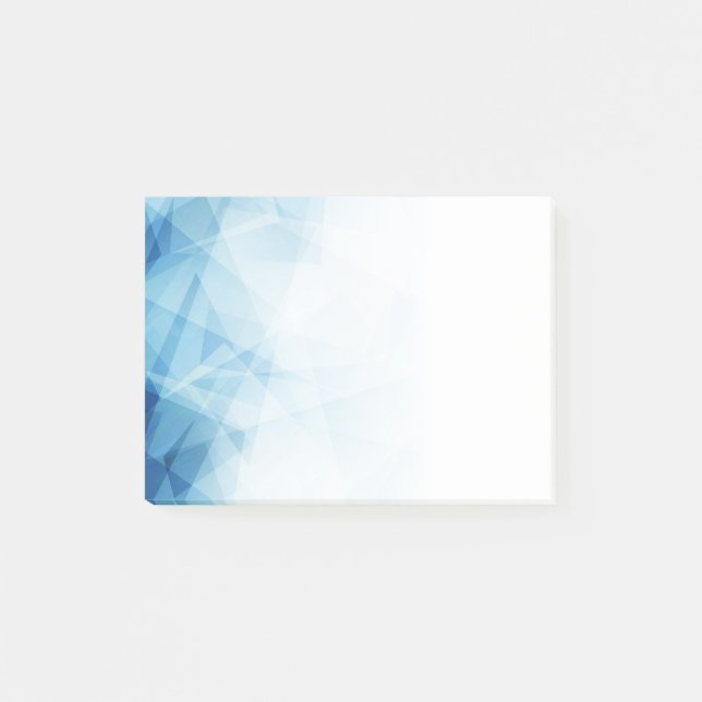 Blue Abstract Post-it-Notes Post-it Notes (Front)
