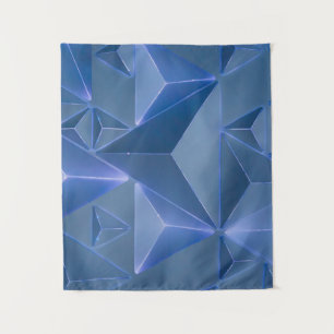 Blue abstract wallpaper tapestry