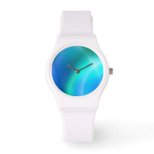Blue Abstract Watch