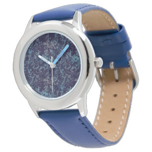 Blue Abstract Watch